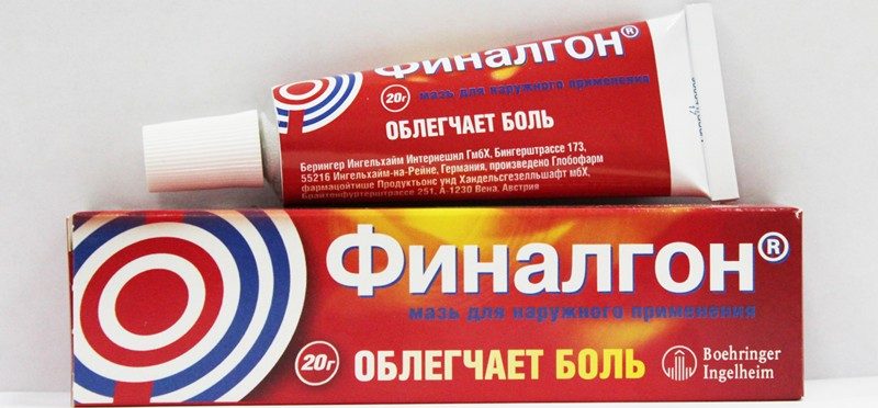 Финалгон – эффективная согревающая мазь при остеохондрозе Финалгон